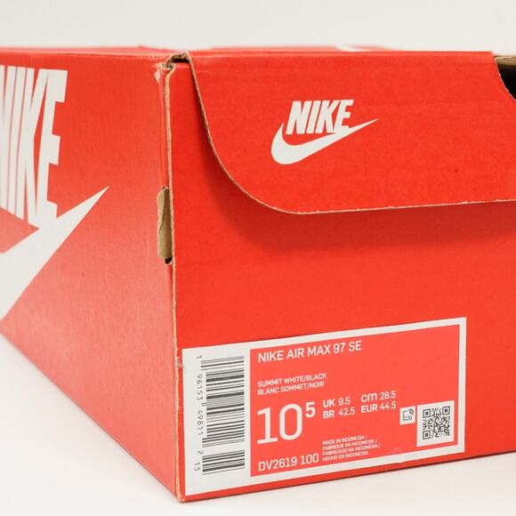 Nike Air Max 97 SE “Frank Rudy” White Orange | Size 10.5 | Box Included | Excell - Picture 12 of 13